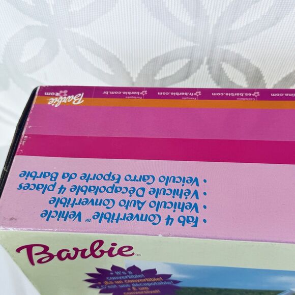 2002 Barbie Baby Blue Fab 4 Convertible Car Mattel Special Value Variant - Picture 16 of 16
